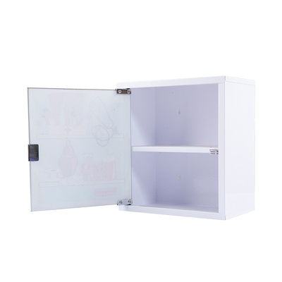 Viable Medical Cabinet Home Cabinets First Aid Kit Glass Door Box Medical Cabinet Wall Mount