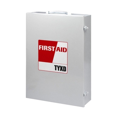 Metal Medicine Locking Cupboard Wall Mounted Medical Cabinet First Aid Storage Kit Box